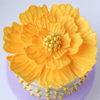 The Cake Blog Erin Gardner Giant Flower Cake